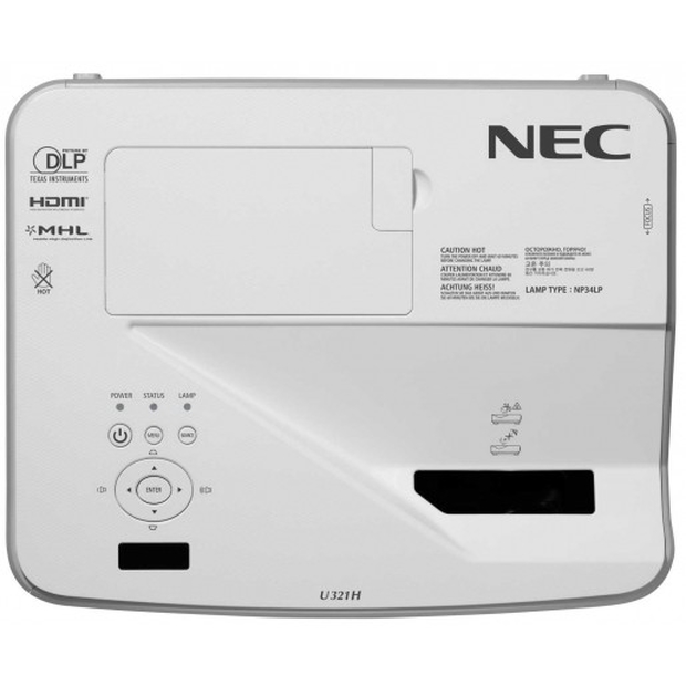 Проектор NEC U321H (3200лм, лазер)
