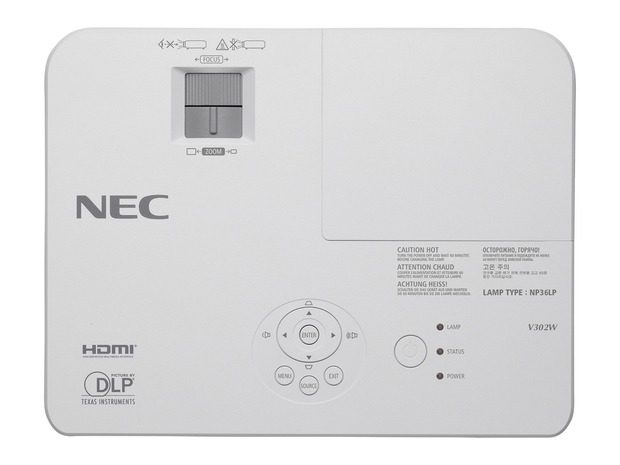 Проектор NEC V332W (3300лм, лазер)